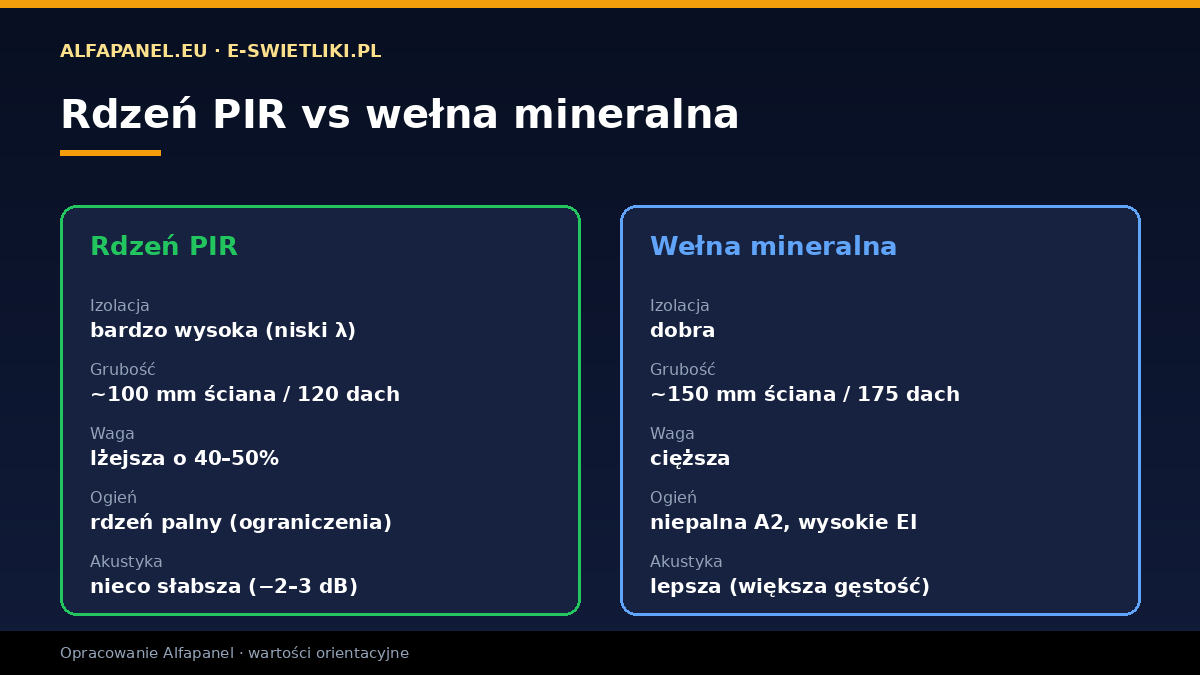 Układ warstw dachu płaskiego hali — blacha trapezowa, paroizolacja, izolacja PIR/wełna, hydroizolacja